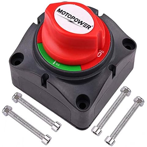 MOTOPOWER MP69156 Boat Battery Switch Battery Isolator Cover