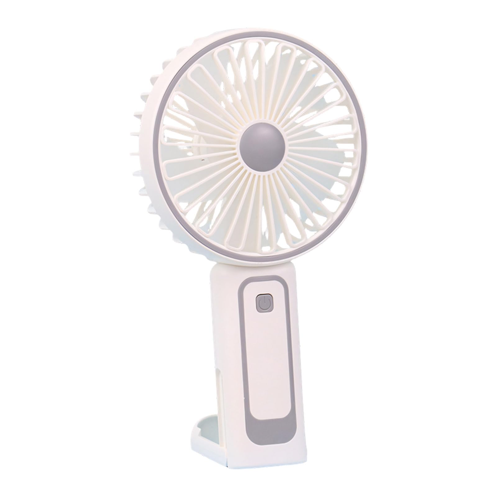Elnwnnkc 3 Speed Cooling Desk Small Fan Rechargeable Portable Handheld Outdoor Air Coolers Tool Easy to Carry Rechargeable Cooling Desk