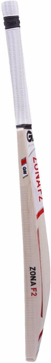 GM KASHMIR WILLOW CRICKET BAT ZONA F2 STRIKER FULL SIZE WITH COVER
