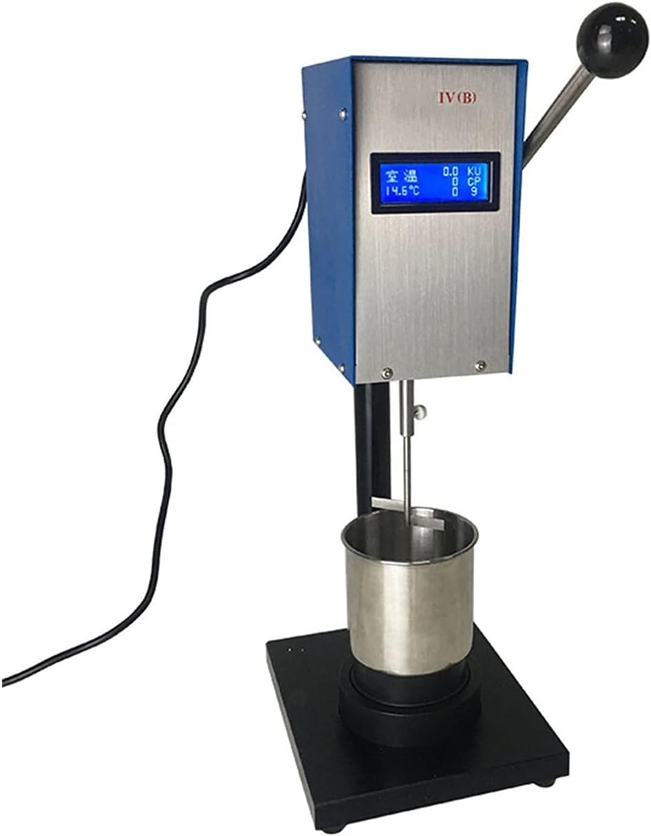 Visometer Digital Rotational IV(B) Viscometer KU Viscometer Latex Paint Waterborne Coating Viscosity Tester Viscosity Meter Lab Viscometers