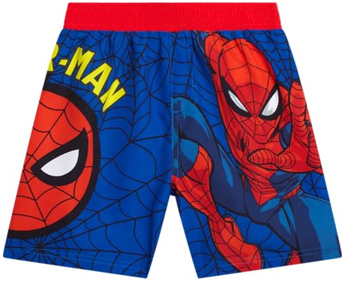 Marvel Boys Spider-Man Avengers Hulk UPF 50 Quick Dry Swim Trunks Shorts - image 1