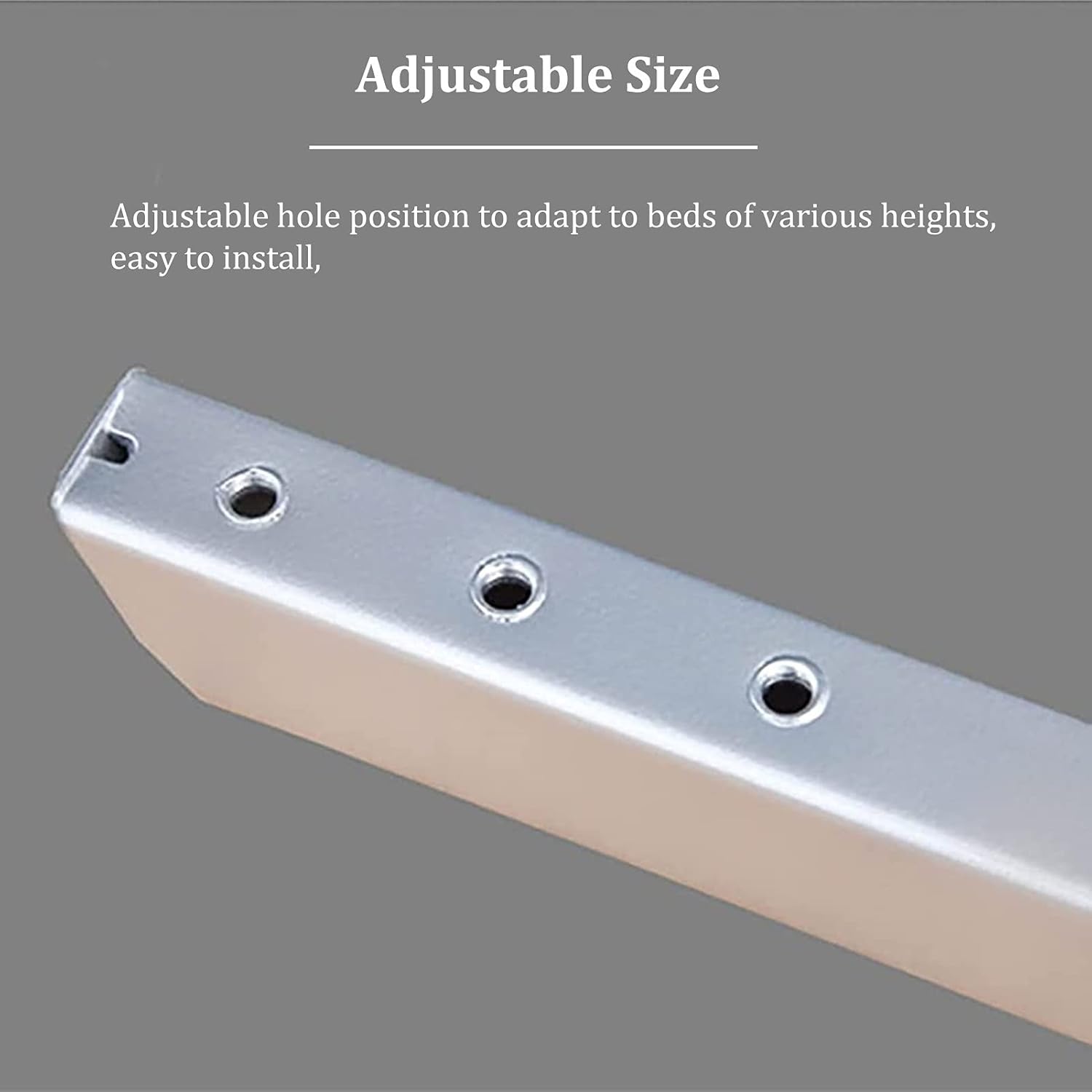 REMYS Bed Ladder Dorm Bunk Bed Ladder 45 in / 50 in / 55 in, RV Car Boat Loft Step Ladder, Metal Adjustable Twin Bed Bunk Ladder for Home/Dorm/Appartments, Load 150kg (Size : 1.16M/3.8FT)