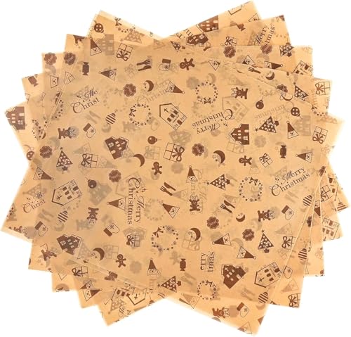 Ocmoiy 100 Sheets Wax Paper 8.6