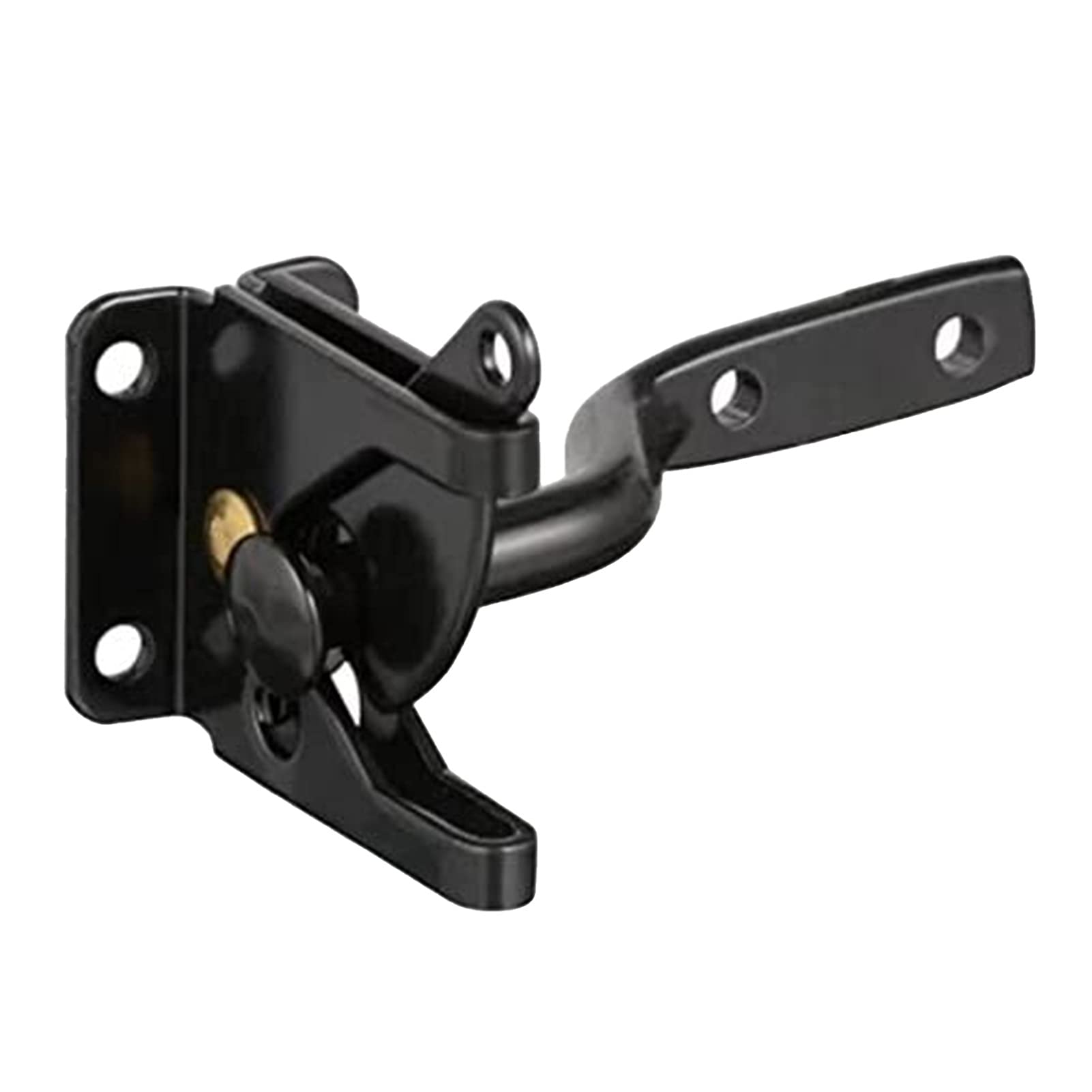 Charnière pour portes de jardin en acier noir et matériel de clôture