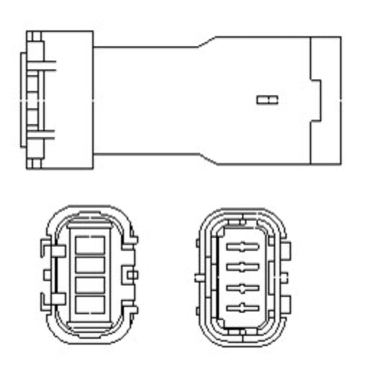 MAGNETI MARELLI Sonda lambda 466016355171 riscaldato 400mm Compatibilità con PEUGEOT 208 I Hatchback CA, CC 2008 Station Wagon CU 308 II, CITROËN C3 II SC