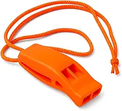 Apito de Emergência com Som Alto para Trilhas, Camping e Defesa Pessoal Escoteiros Trilheiros