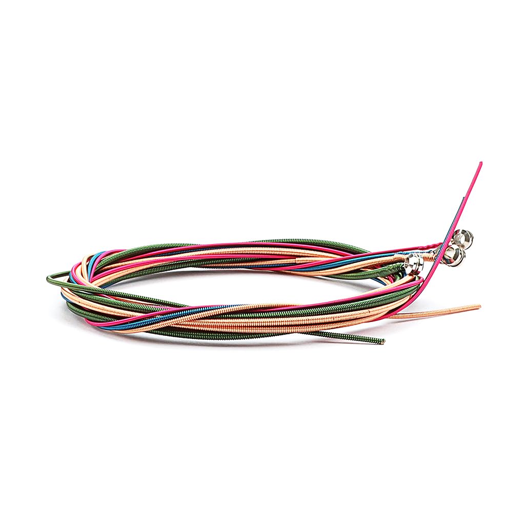 RuiJOTWAT Bass Strings 4 String Colorful Bass Strings Set for Electric Bass Guitar Parts - Image 4