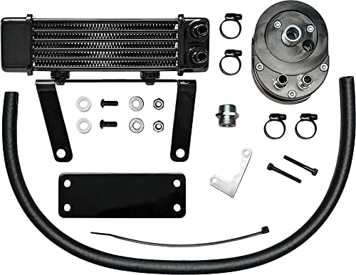 Jagg 750-1290, HD 6 Row Black Horizontal Low Mount Oil