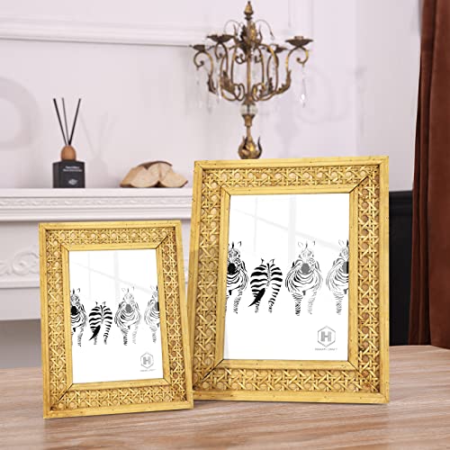 Huaxin Craft H Rattan 4X6 Picture Frame thumb #5