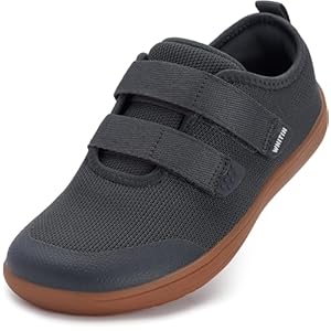 WHITIN Toddler/Little Kid Wide Barefoot Shoes | Minimalist Sneakers for Boys/Girls | Zero-Drop Healthy Sole | Natural to Grow