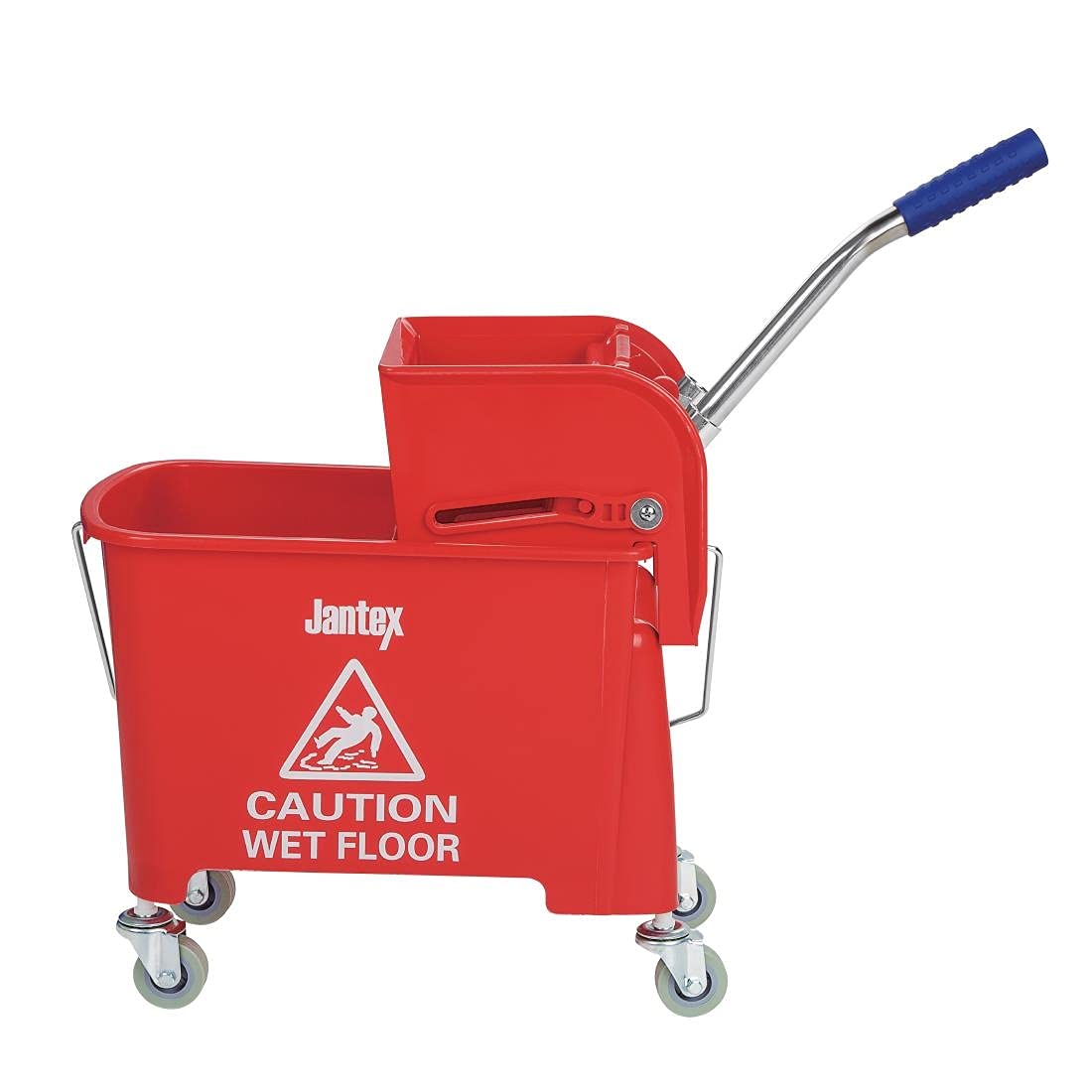 Jantex DL912 cubo y escurridor, 20 L, color rojo