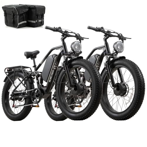 Dual Motor Electric Bike for Adults AWD 5000W/3000W/1500W Peak 40MPH/30MPH image 3