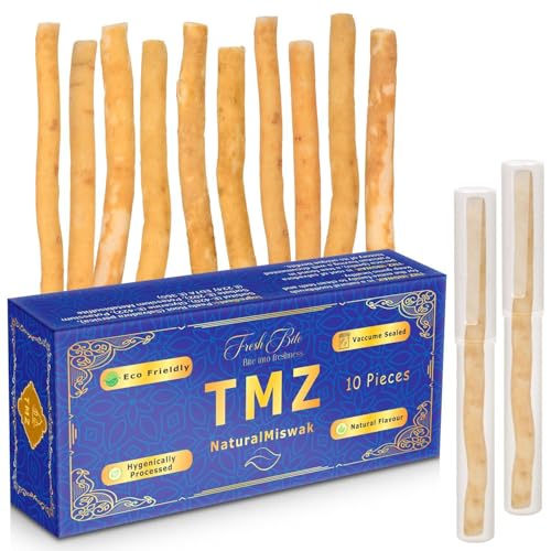 Natural Miswak Sticks for Teeth Cleaning – Herbal...