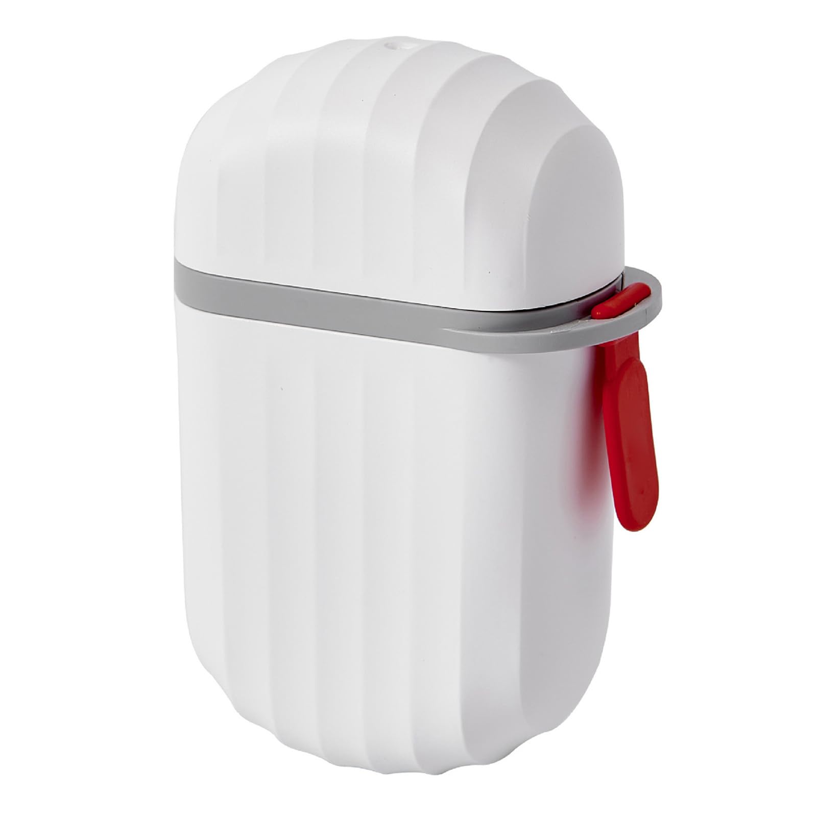 Peakgear White Leakproof Travel Soap Case With Draining Layer, Portable Waterproof Soap Container With Lid And Handle, Perfect For Bathroom, Camping, Gym, And Outdoor Use