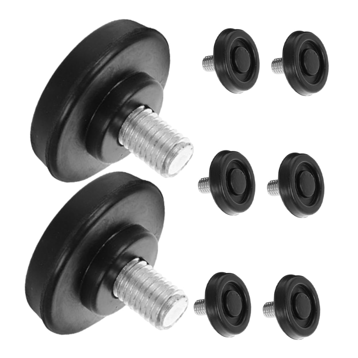 ABOOFAN 8Pcs Heavy Duty Chair Leveling Feet for Barber Chair Replacement and Reliable Furniture Levelers Fit for Salon Chairs Enhance Comfort and Stability