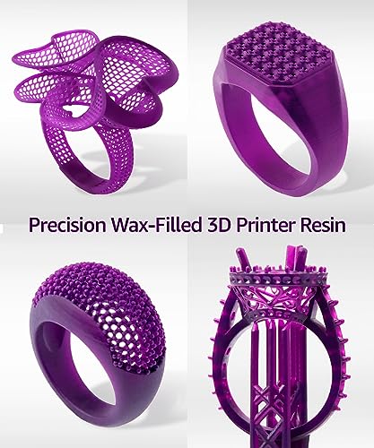 3Dmaterials ENGR-A17L Supercast 8K 3D Printer Resin Wax Filled thumb #3