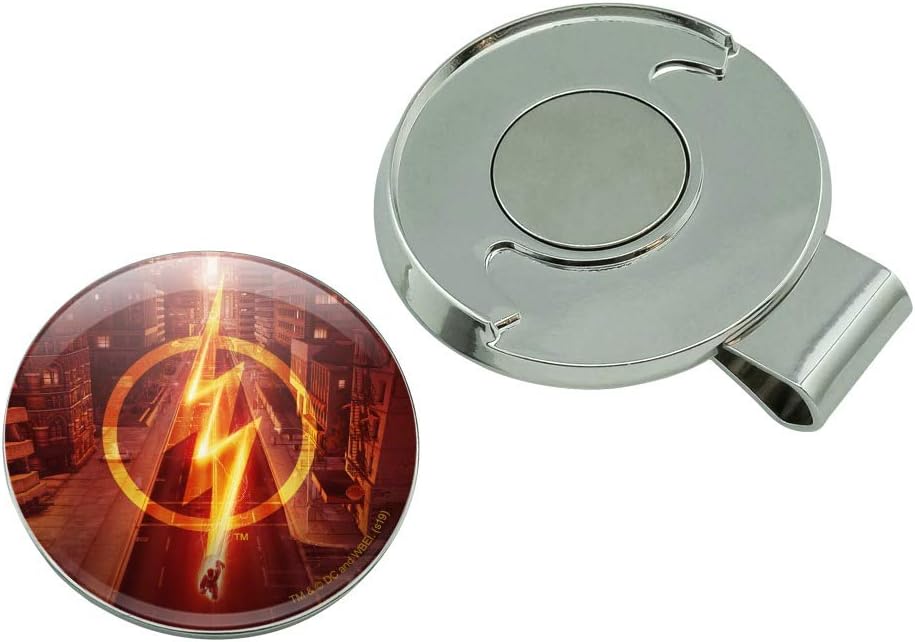 review GRAPHICS & MORE The Flash TV Series Lightning Streak Golf Hat Clip with Magnetic Ball Marker