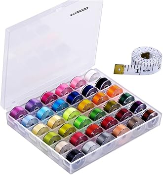 Brother SE1900 Sewing and Embroidery Machine with Threads and Sewing Clips Set Bundle (3 Items)