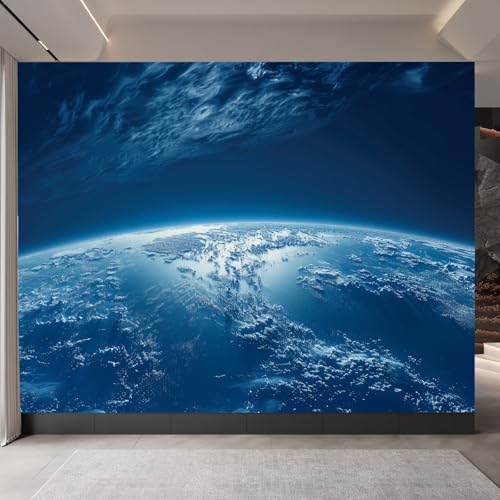 Generico carta da parati camera da letto 250x420cm Cielo Notturno Planetario carta da parati tessuto non tessuto Decorazione 3D su tela pittorica,per la parete principale della casa EB24-10739