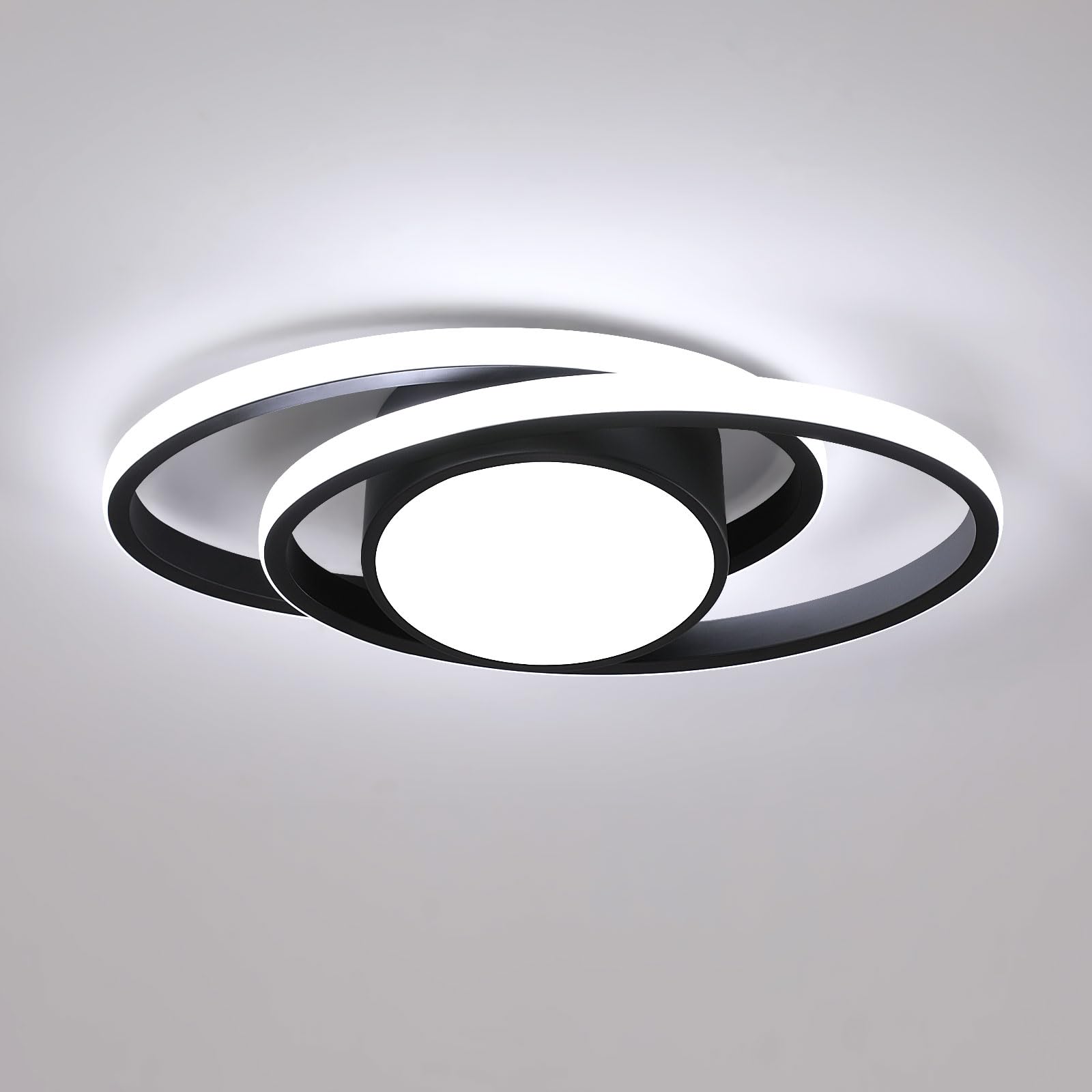 Osairous 39W Plafon LED Techo 6500K 4290LM Lampara Techo Redonda 38CM Lampara LED Techo Moderna para Salón, Dormitorio, Pasillo, Comedor