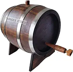 BARRIL CARVALHO PARA BEBIDAS 3 LITROS ENVELHECIDO