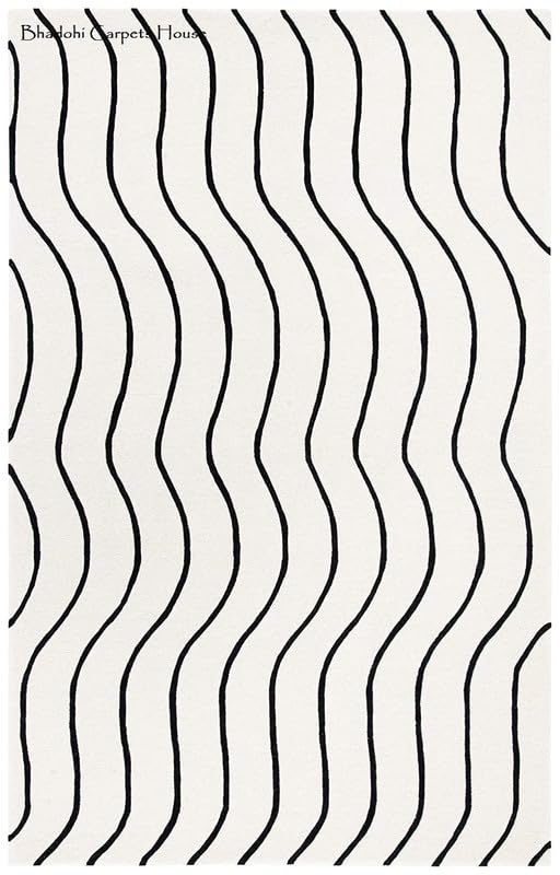Image of Carpets and Rugs Handwoven Woolen Thick Floral and Contemporary Designs for Area Rugs, Carpets for Living Room, Bedroom, Hall Long Size 12x15 feet