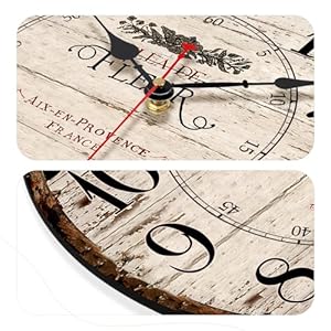 14inchwallclockwoodenfrenchcountrystylesilentwallclockbatteryoperatednontickingqualityroundquartzwallclockseasytoreadhomedecorativevintagewallclock Urban Country Home Decor 14 inch wall clock wooden french country style silent wall clock battery operated non ticking quality round quartz wall clocks easy to read home decorative vintage wall clock urban country home decor
