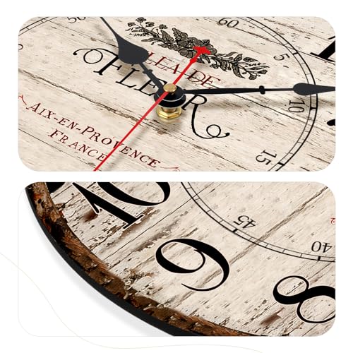 14inchwallclockwoodenfrenchcountrystylesilentwallclockbatteryoperatednontickingqualityroundquartzwallclockseasytoreadhomedecorativevintagewallclock Urban Country Home Decor 14 inch wall clock wooden french country style silent wall clock battery operated non ticking quality round quartz wall clocks easy to read home decorative vintage wall clock urban country home decor