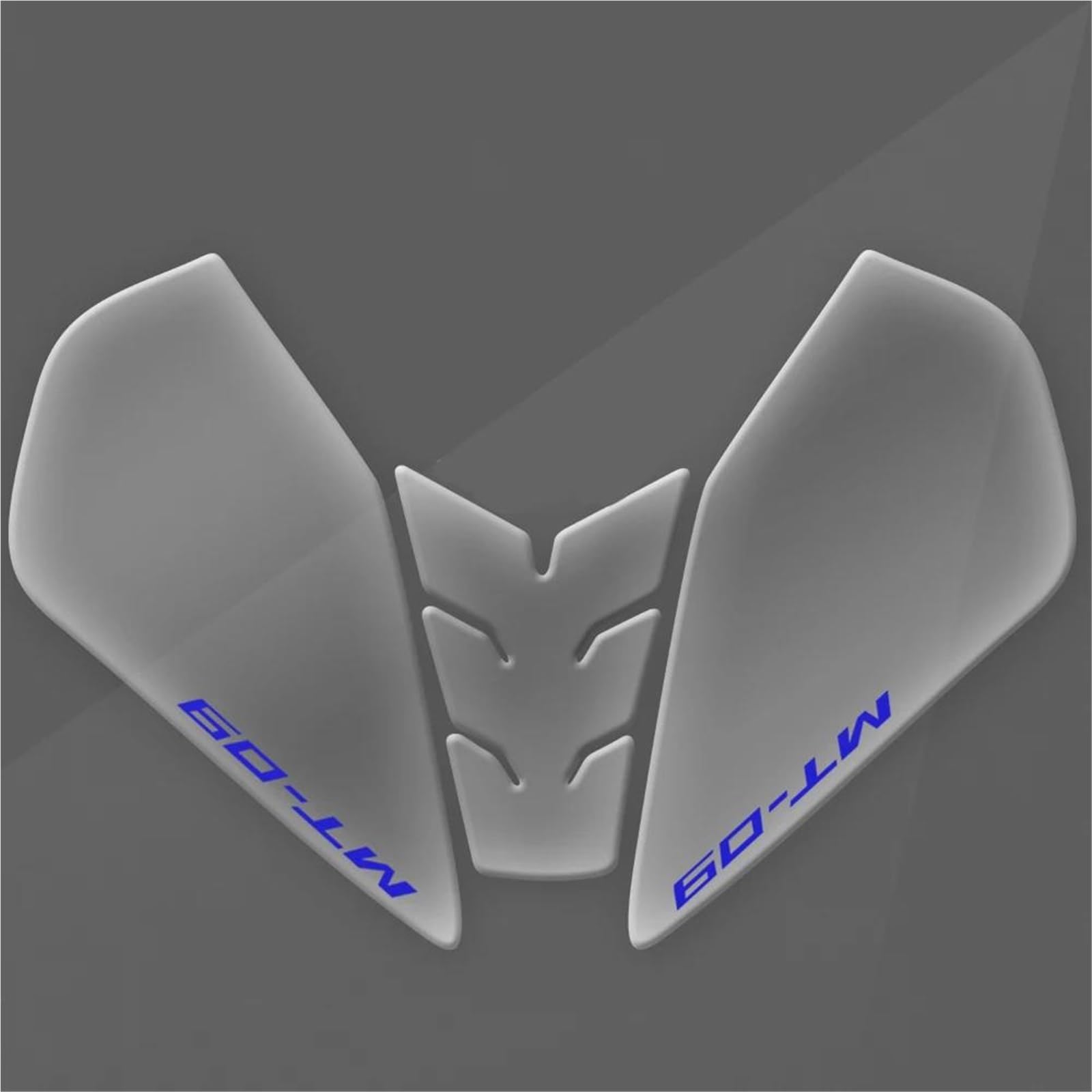 Motorcycle Tank Pad Protective Film Clear for MT09 SP MT 09 MT-09 2024 Fishbone Sticker Carbon Fiber Texture