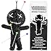 Produktbild Schöne Güter Voodoo Puppe Arbeitswelt Voodoo Doll to go Voodoo-Doll imaginäre Strafen für Nette Chefs, geliebte Kollegen, andere Lieblingsmenschen Geschenk Kollegen im Karton 5 x PRYM Stecknadel