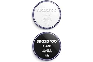 Snazaroo Classic Face Paint, B&W