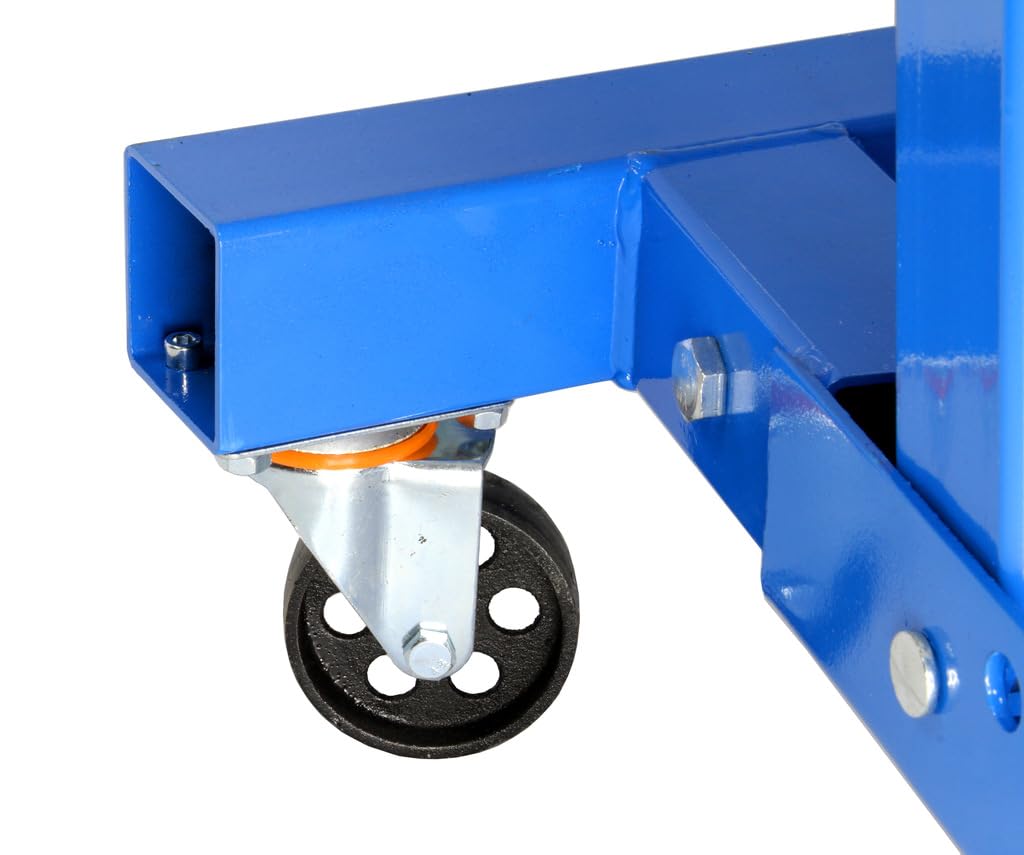 IMJ-Global Grue d'atelier 2 tonnes modèle M80405C avec bras réglable à 4 niveaux (500–2000 kg), levage jusqu'à 2270 mm, structure robuste et pliable avec chaîne et crochet inclus