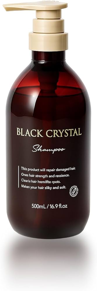 BLACK CRYSTAL ブラッククリスタル　シャンプー、トリートメントセット 試してみた】ブラッククリスタル シャンプー ＆ トリートメント