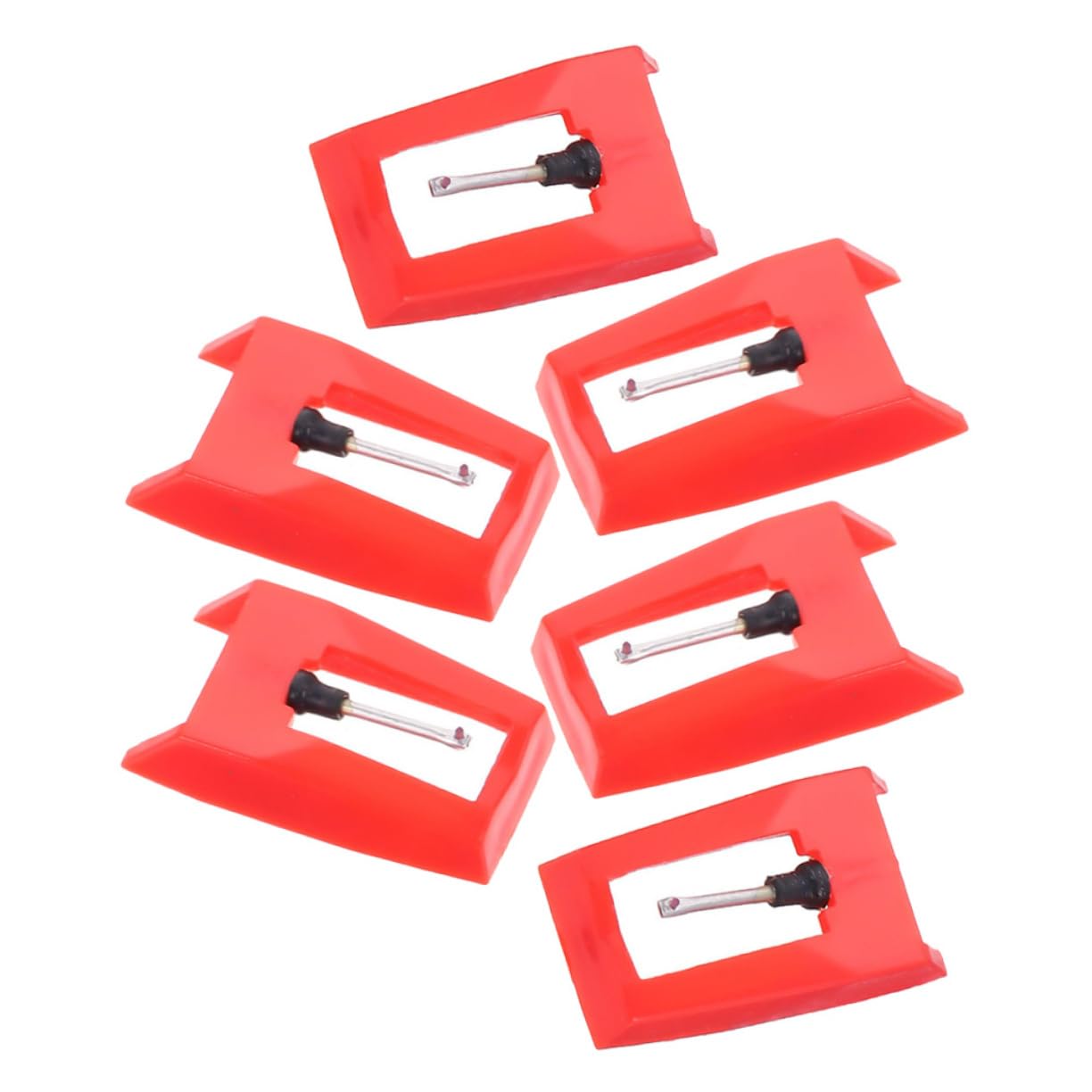 UPKOCH 3 Set Di Puntine Per Giradischi in Vinile Puntine Per Giradischi Di Ricambio Per Fonografo Plastica Alluminio Facile Da Installare 6 Pezzi*3