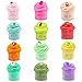 SWZY Butter Slime Kit,Slime Fluffy,con Limo de sandía de Color Rosa, Limo de Hojas, Limo de melocotón y Limo de Cereza...Stress Relief Toy DIY Juguetes para niños Adultos... 12pcs