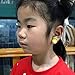 Clip On Earrings Colorful Cute Pretend Princess Play Earrings for Party Favor Prom Gift Set,Pack of 7 Pairs