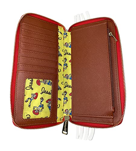 Loungefly Disney Toy Story Jessie Cosplay Zip Around Wallet3