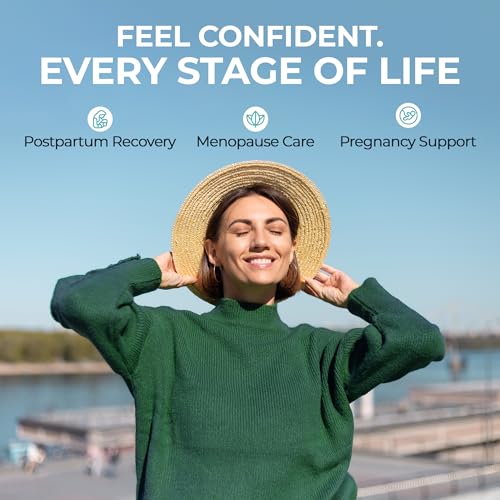 Image of Incontinence Pads for Women - 100% Organic Cotton Postpartum Pads, Pregnancy, Menopause, Bladder Leak Control - High Absorbency, Breathable, Unscented, Unisex - Regular (2 Pack, 40 Count)