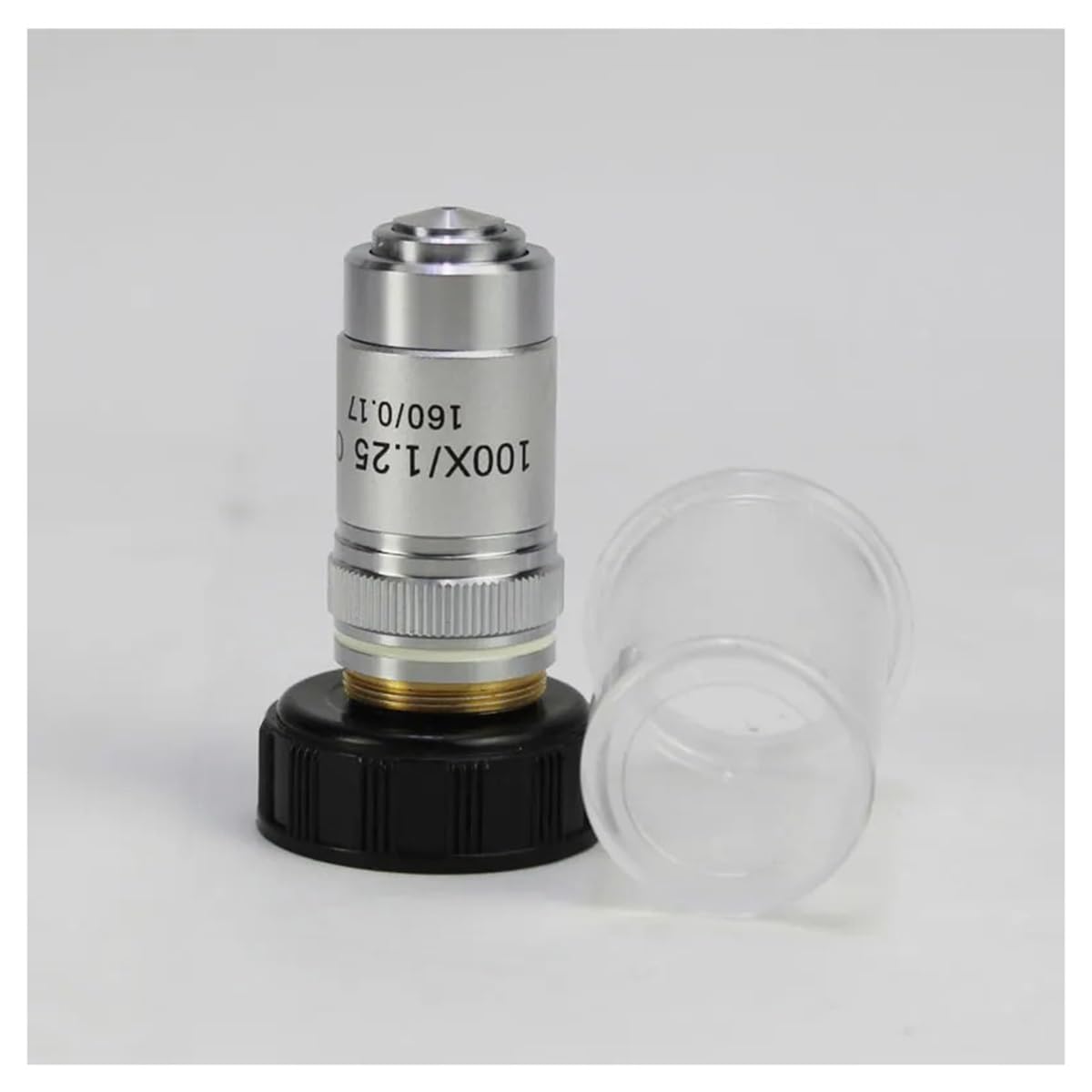 Microscopio Lente for microscopio da laboratorio acromatica 4X 10X 20X 40X 60X 100X(4X 10X 40X 100X 4PCS)