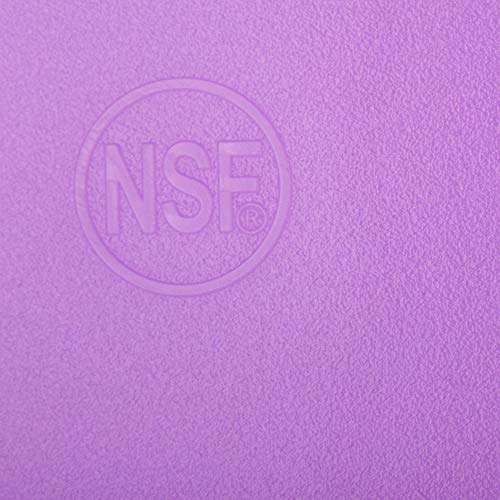 image for Thirteen Chefs Commercial Purple Plastic Cutting Board NSF, Extra Larg