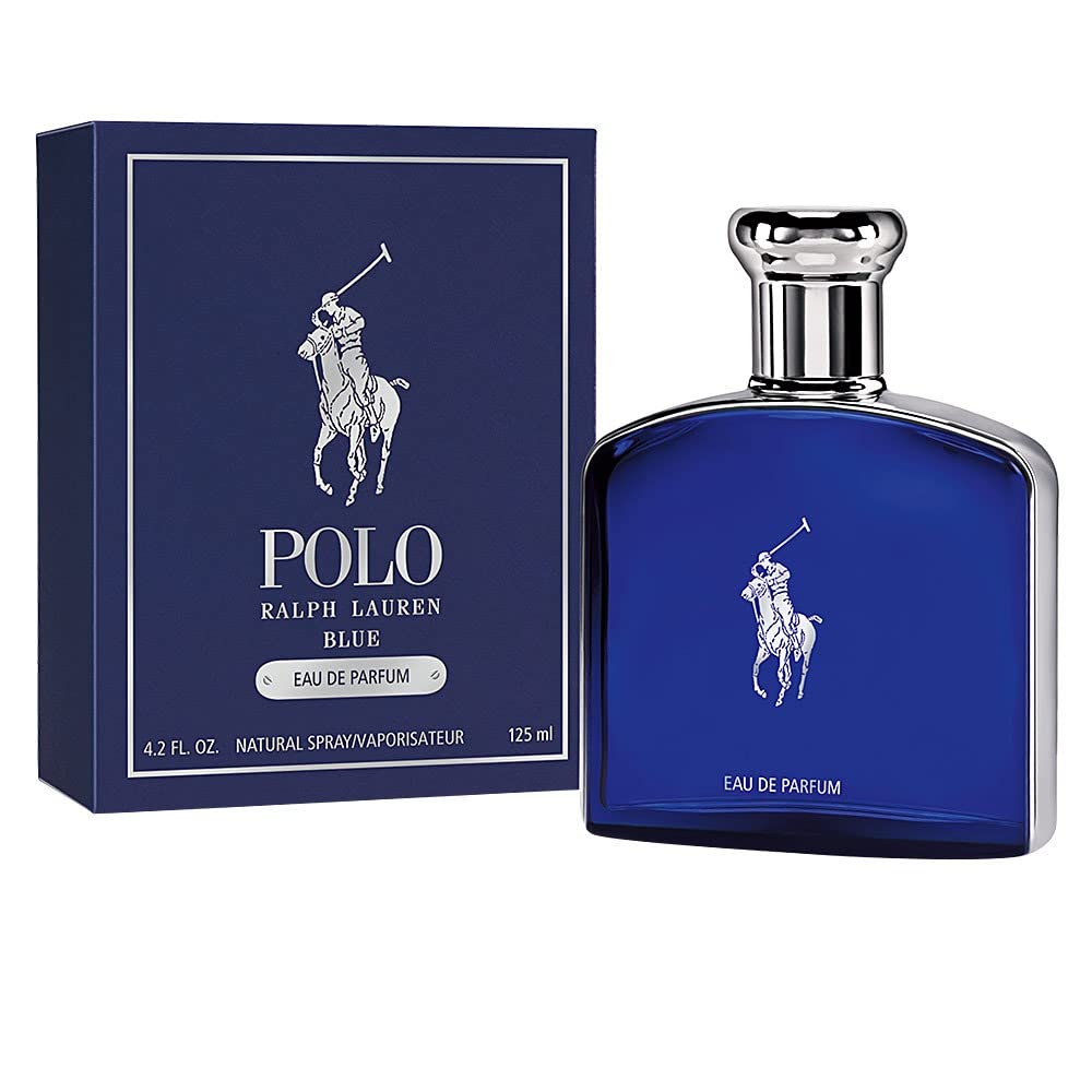 Polo Blue by Ralph Lauren Eau De Parfum Spray 4.2 oz for Men
