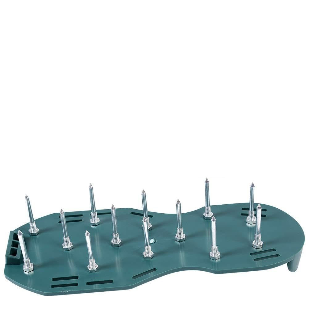 Lawn Aerator Sandals Spike Shoes for Aerating Grass Garden and Patio (4 Straps)