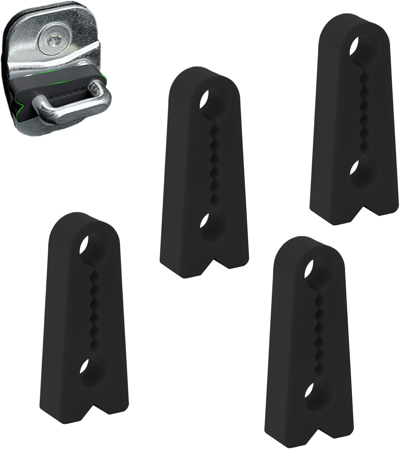WENINETIES 4 Pcs Car Door Shock Absorber Pads Silicone for Lexus NX300h NX300 NX200 2015-2017, Door Lock Cover Heavy-Duty Buffer Gaskets