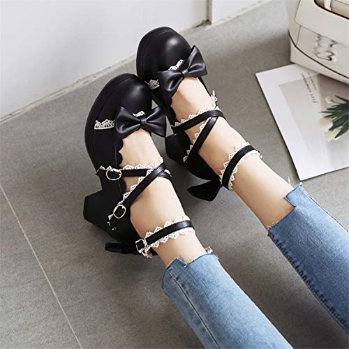 LUXMAX Donna Decolte con Tacco Medio Largo