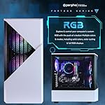 Periphio Castle Gaming PC, AMD Ryzen 5 5600GT up to 4.6GHz with Radeon Vega 7 Graphics, 32GB RAM, 1TBNVMe SSD, WiFi, Windows 11 Home, Black, 1080p Gaming Computer - Full RGB Gamer Bundle, 24" Monitor - Image 3