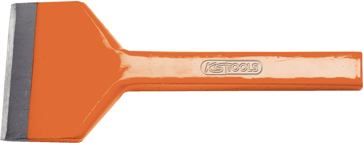 KS Tools 162.0432 Scalpello per Muratori a Tagliente Maggiorato, 80 mm