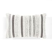 Lush Decor Yani - Federa decorativa per cuscino singolo, 50,8 x 50,8 cm, colore: blu navy