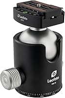 Vista 8 de Leofoto Cabezal de bola de precisión compacto HB-30 con control de una sola perilla, resistente a la intemperie y sin mantenimiento