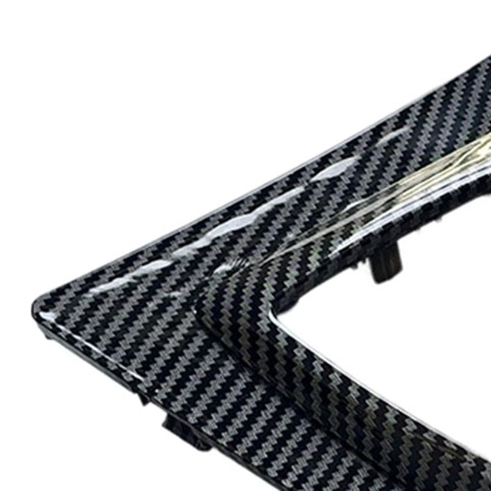 Garniture de sélecteur de vitesse en fibre de carbone pour BMW Série 3 F30 F31 F34 F35 2013-2019, Série 4 F32 F33 F36 2013-2020 LHD, remplacement direct haute résistance