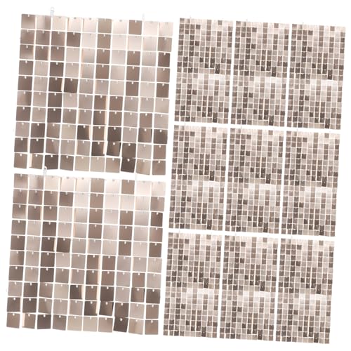 Panneaux muraux scintillants irisés 30 pièces Zerodeko pour décoration de fond